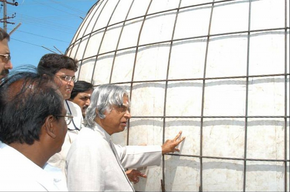 The late President of India, Dr. Kalam, 