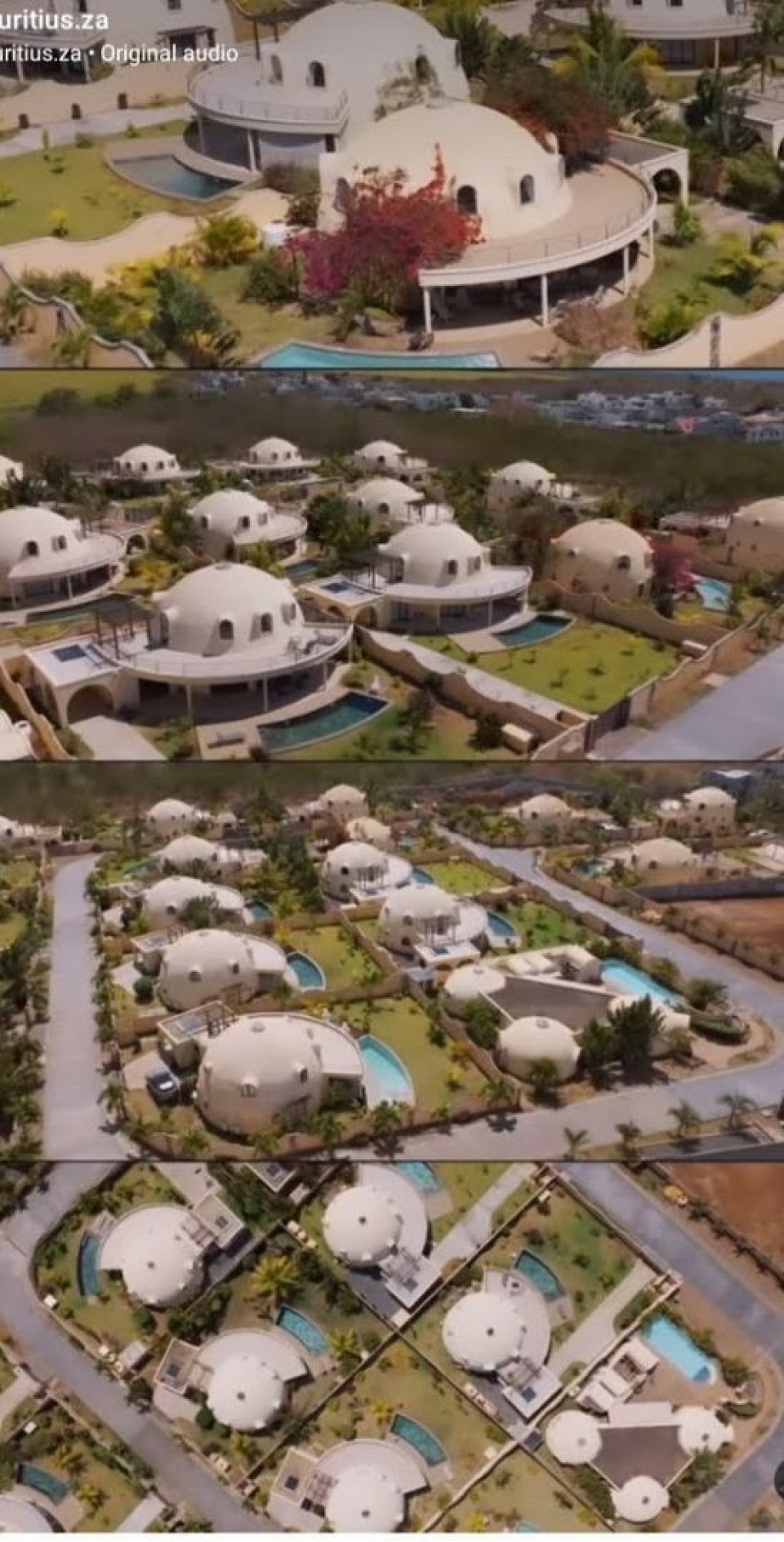 Luxury Dome Development in Mauritius, Africa