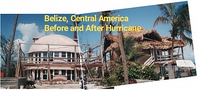 Resort had a direct hit from hurricane Keith, -0- damage, just thatch blown away.