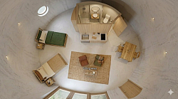 Resort domes of 490ft²
